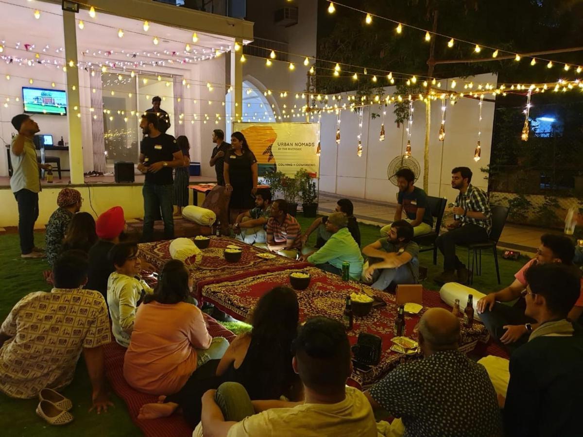 Urban Nomads Pune Riverside Colive Cowork Hostel ภายนอก รูปภาพ